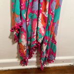 Goa Beachwear by Japna Cover Up Dress Neon Geometric XL Pink Photo 4