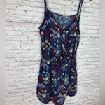 Studio Ghibli Ponyo Blue Ocean Print Skirt Layered Shorts Romper Size M Photo 1