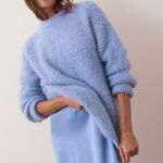 Marine layer  Teddy Eyelash Crewneck Sweater Photo 0