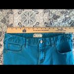 Free People turquoise jeans size 28 Photo 5