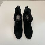 Rag and Bone  Boots Devon Booties Ankle Pull On Stacked Heels Suede Burnished Black Photo 3