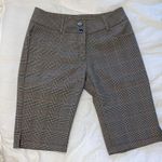 Golf Italia Plaid Bermuda Shorts Black Photo 0