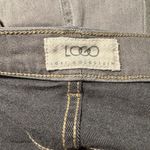 Logo by Lori Goldstein Women's Grey Denim Pencil Skirt w/ Button Fly size 20W Gray Photo 2