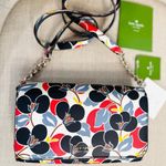 Kate Spade  Red and Blue Floral Crossbody Bag Photo 1