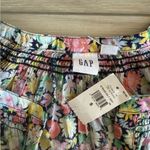 Gap Print Smocked Splitneck Top Floral S NWT IN PACKAGE Photo 3