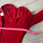 Norma Kamali NWT  Timeless button down dress duster red sz XS Photo 3