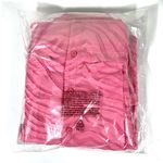 The Attico Silvye Zebra Jacquard Long Sleeve Cotton Blend Shirtdress Pink 42 IT Size M Photo 7