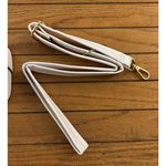 NWT White 3 Piece Pebble Leather Office Laptop Tote Bag, Purse And Wristlet‎ Photo 4