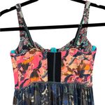 Maaji ‎ Revolve Fancy Gallop Bustier Mixed Print Maxi Dress Size Large Photo 5