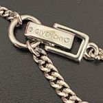 Givenchy Signed Silver-tone Clear Rhinestones Crystal Y-Necklace 16g Photo 11