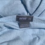 Aerie Baby Blue Open Back Tank Top Photo 5