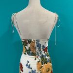 Reformation NWT  Juliette Dress Formosa White Yellow Red Blue Floral Midi Size 2 Photo 6