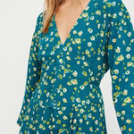 Free People  Bell Sleeve Romper Photo 0