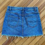 Free People We the Free Zip It Up Denim Mini Skirt Size 29 Photo 3