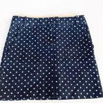 J.Crew Polka Dot Denim Mini Skirt Photo 2