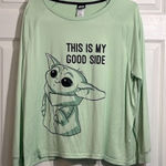 Star Wars  Yoda sleep shirt-Ladies 2X - Lime Green Photo 0