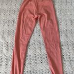 The Marathon Clothing Pull On Leggings/Pants Peach (Small) Pink Photo 2
