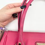 Anne Klein Satchel Shoulder Bag Girly Pink Satchel Y2K Polished Elle Coquette Photo 5