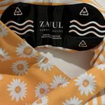 Zaful  floral Yellow Bikini Bottom. Size S Photo 6