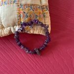 Amethyst Handmade Stretched Bracelet Standard Size Photo 0