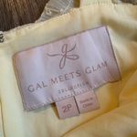 Gal Meets Glam  Helena Dress- Yellow Sunshine- Size 2 Photo 3