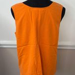 Sag Harbor Orange Silk Tank Top Size 12 Photo 1