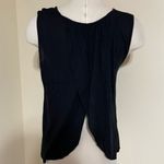 True Religion  Sleeveless Tank Top Black Open Back blouse Size XS modal 90s Y2K Photo 3