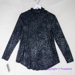 JM Collection New!  animal print turtle neck long sleeve T shirt, size‎ S Photo 0
