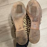 Loeffler Randall  Hannele Open Slip On Loafer Peeptoe Calf Hair Size 7 Photo 6