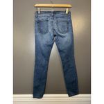 Current/Elliott Jeans Womens 24 Blue The Stiletto Powell Skinny Ankle Made USA Photo 3