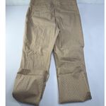 Adrienne Vittadini Women's Dress Pants Size 10 Brown Tan Geometric Print Stretch Photo 3
