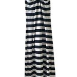 Forever 21  Black & White Striped Maxi Dress Photo 1