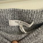 Rag and Bone  The Knit Pant Ribbed Joggers grey size small Photo 2
