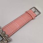 Park Lane  women’s quartz analog vintage watch silver tone case 32mm floral Photo 2