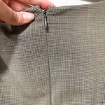 Alex Marie Crew Neck Plaid Brown Sheath Dress Sz 12 Photo 5