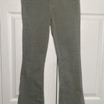 Veronica Beard  Womens 26 Green Giselle Skinny Flare Denim Jeans Flare Photo 0