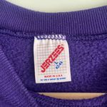 Jerzees Vintage Sequin Beaded 3D Bunny Rabbit bedazzled crew neck sweatshirt L Photo 2