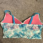 PINK - Victoria's Secret NWT Victoria’s Secret PINK Push Up Lace Bralette Small Tie Dye Photo 2