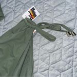 Time & Tru Nwt Swimsuit Top olive green size 3X 24W-26W bikini Top keyhole Photo 8