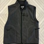 BCG extreme Women’s Grey & Black Fleece Zippered Vest Gray Size L Photo 0