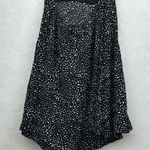 Summer Casual Cami Short Dress for Women Dot Print Sz S Black Photo 8