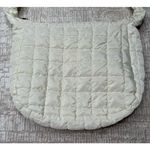 Amazon Off White Puffer Crossbody Messenger Bag Photo 1