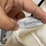 Solemio  white cocktail dress Bodycon, size small Photo 3