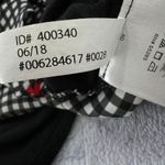 EXPRESS Women's Portofino Shirt Small Sleeveless Floral Black 3/4 Button Sheer Photo 6