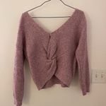 Anthropologie  brand “angel of the north” pink sweater Photo 4