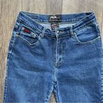 FUBU The Collection Jeans High Waist 90's Retro Straight Leg Jeans Size 7/8 Blue Photo 8