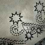 SEEK the Label  Gray Faux Suede Embroidered A-Line Mini Skirt Size S XS Photo 5