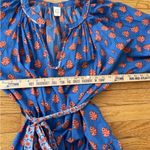 Printfresh  Blue and Orange Floral Mini Dress Photo 6