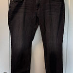 Rag and Bone  Dre Low-Rise‎ Slim Boyfriend Jean Black Wash Distressed Crop 32 Photo 0