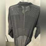 Nike  Athletic Sportswear Women's Black Mesh Loose Fit Jacket‎ Size - Medium Photo 8
